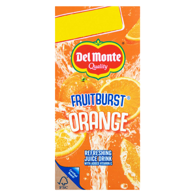 Del Monte Fruitburst Orange Juice