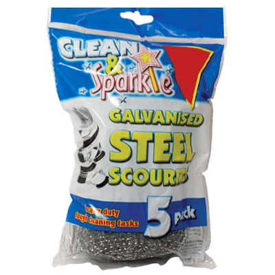 Galvanised Steel Scourers