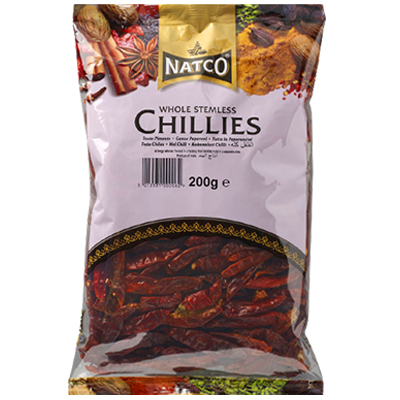 Natco Chilli Stemless Whole