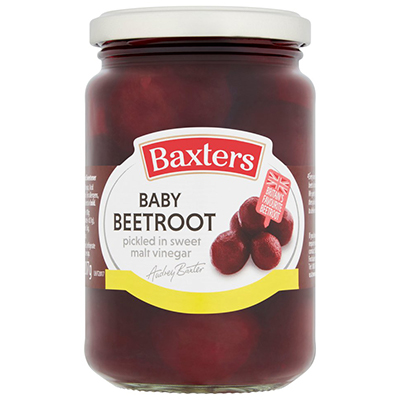 Baxters Baby Beetroot Pickled In Sweet Malt Vinegar