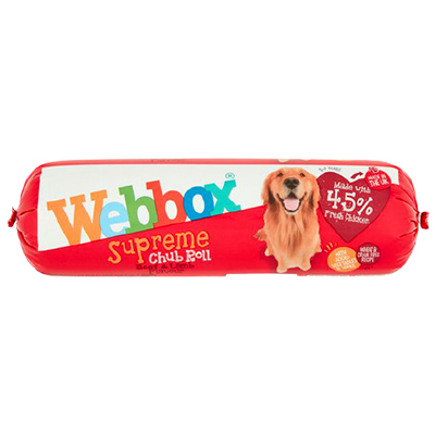 Webbox Beef Chub Dog Food