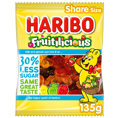 Haribo Fruitilicious Bag