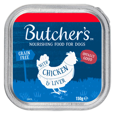 Butchers Nourishing Food For Dogs With Chicken & Liver