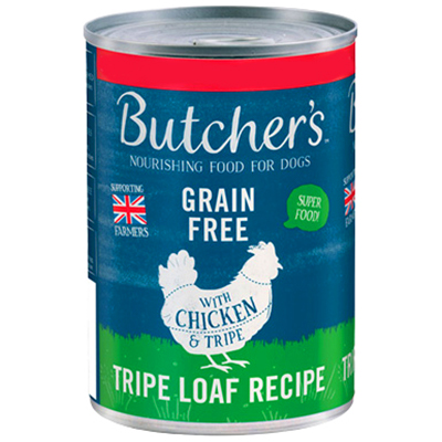 Butchers Nourishing Food For Dogs With Chicken & Tripe