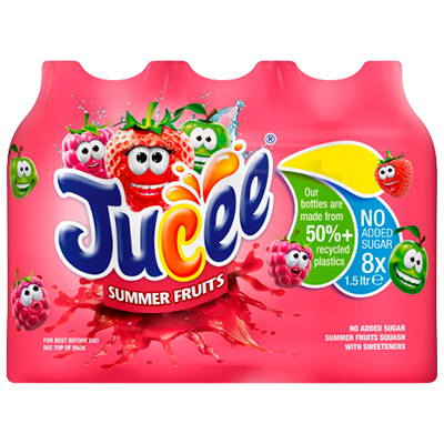 Jucee No Added Sugar Summer Fruits