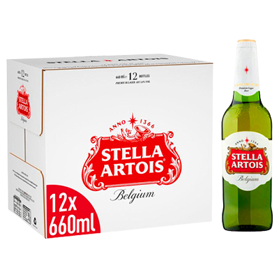 Stella Artois Belgium Premium Lager 12x