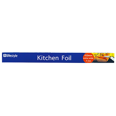 Lifestyle Kitchen Foil 450mm X 7.5m