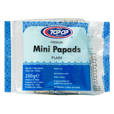 Top Op Plain Mini Papad