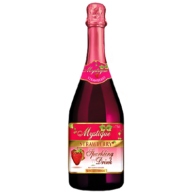 Mystique Strawberry Flavoured Sparkling Drink