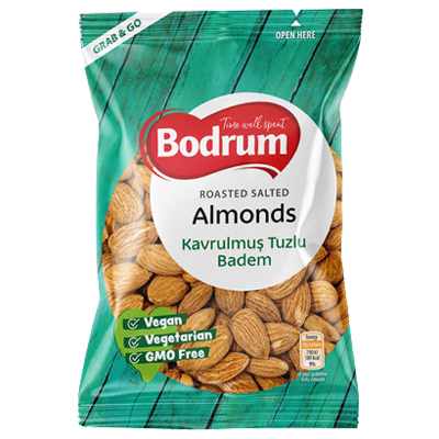 Bodrum roasted salted almonds