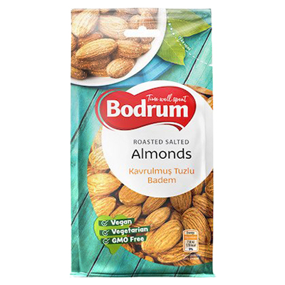 Bodrum roasted salted almonds