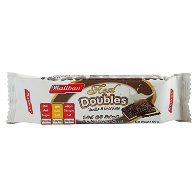 Maliban Double Chocolate & Vanilla Biscuits