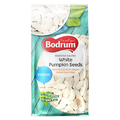 Bodrum Roasted & Salted White Pumpkin Seeds