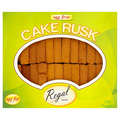 Regal Egg Free Cake Rusk 28 Pcs