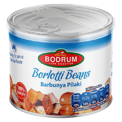 Bodrum borlotti beans