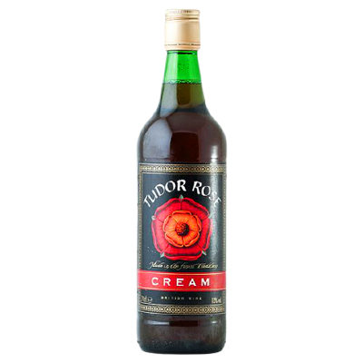 Tudor rose cream wine