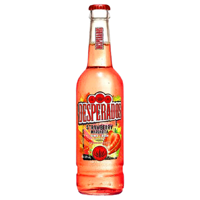 Desperados strawberry beer