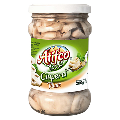 Atifco Mushrooms cut