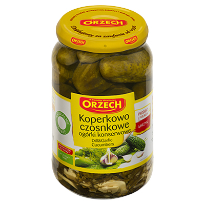 Orzech dill & garlic cucumber pickled