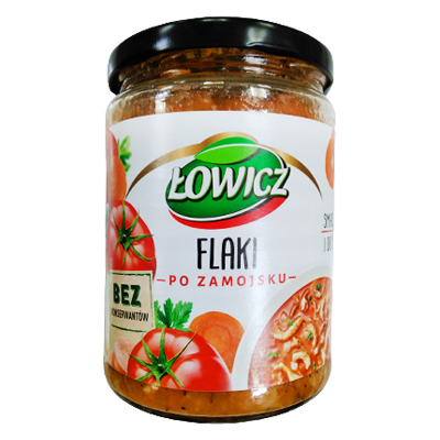 Lowicz Flaki Pork & Beef Tripe (Polish Stew)