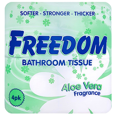 Freedom Bathroom Tissue Aloe Vera Fragrance