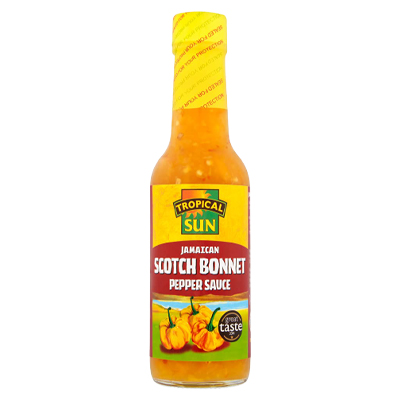 Tropical Sun Jamaica Scotch Bonnet Pepper Sauce