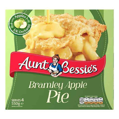 Aunt Bessies Bramley Apple Pie