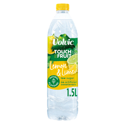 Volvic Touch of Fruit Low Sugar Lemon And Lime Water