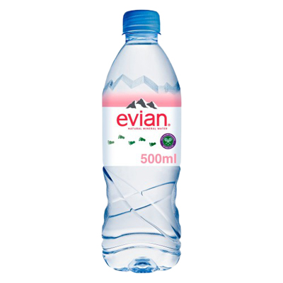 Evian Natural Mineral Water