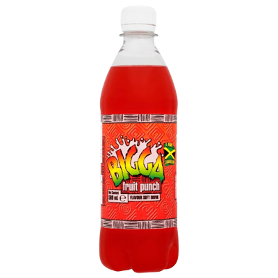 Bigga Fruit Punch Flavour Soft Drink