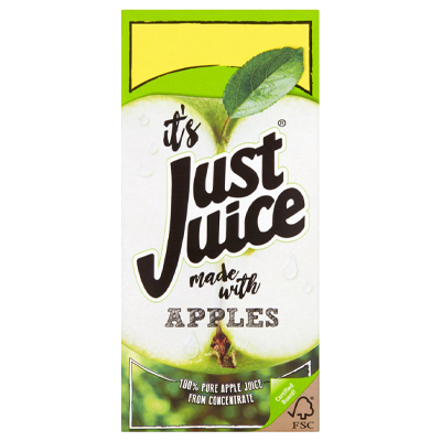 Just Juice 100 Pure Apple Juice From Concentrate