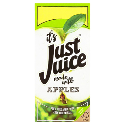 Just Juice 100% Pure Apple Juice From Concentrate