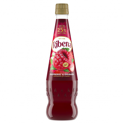 Ribena Concentrate Raspberry And Rhubarb