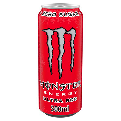 Monster Energy Ultra Red Zero Sugar