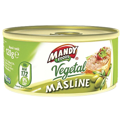 Mandy Foods Veg Pate With Olive