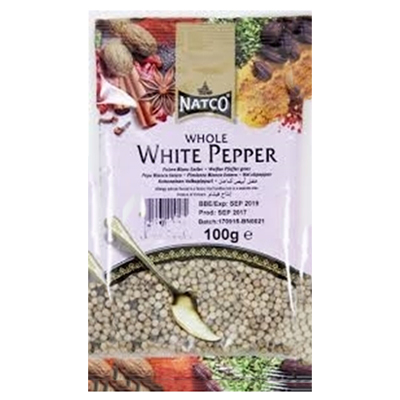 Natco White Pepper Whole