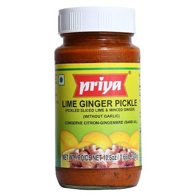 Priya Lime Ginger Pickle