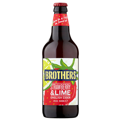 Brothers Strawberry & Lime English Cider