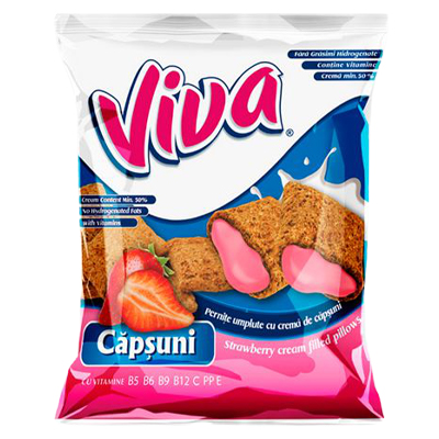 Viva Strawberry snacks