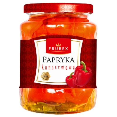 Frubex Papryka Konserwowa - Marinated Paprika