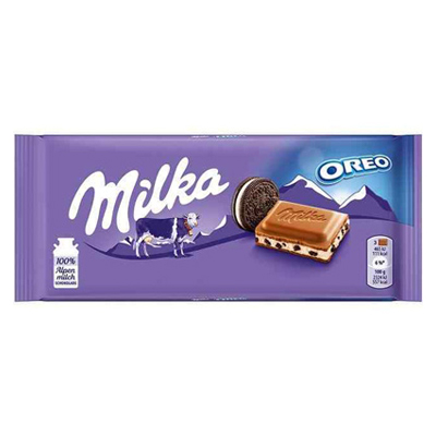 Milka Oreo Chocolate Bar