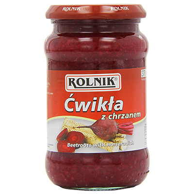 Rolnik Horseradish With Beetroots