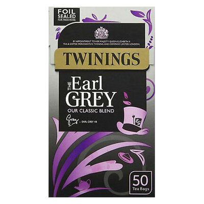 Twinings Decaffeinated Earl Grey 50 Tea Bags