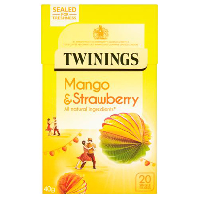 Twinings Strawberry & Mango 20 Teabags