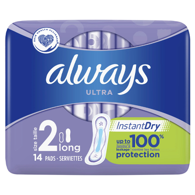 Always Ultra Long Size 2 Sanitary Towels