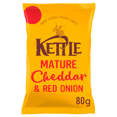 Kettle Chips Mature Cheddar & Red Onion