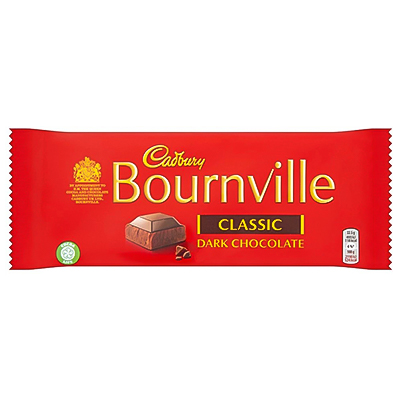 Cadbury Bournville Classic Dark Chocolate Bar