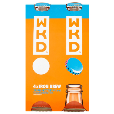 Wkd Pink Alcoholic Ready To Drink Multipack 4x