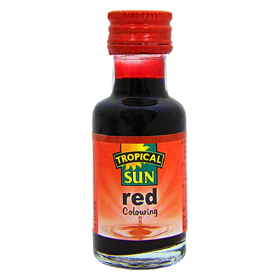 Tropical Sun Colouring Red