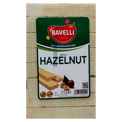 Bavelli Wafers With Hazelnut